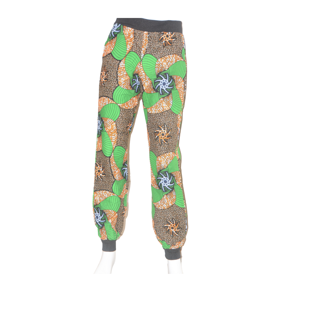 African print joggers