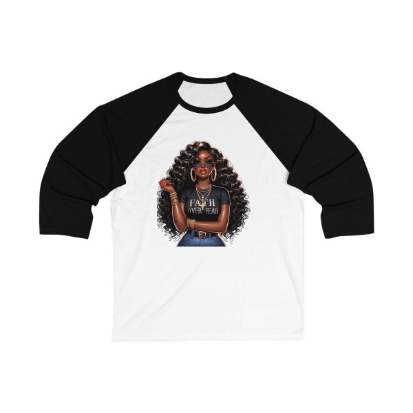 Unisex 34 Sleeve Baseball Tee - Image 7