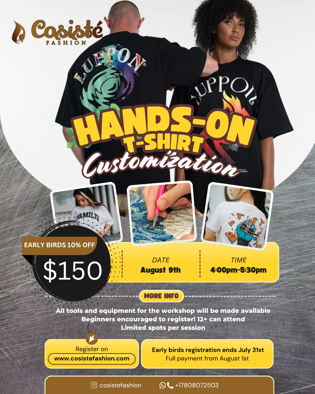 Hands-On Tshirt Customization