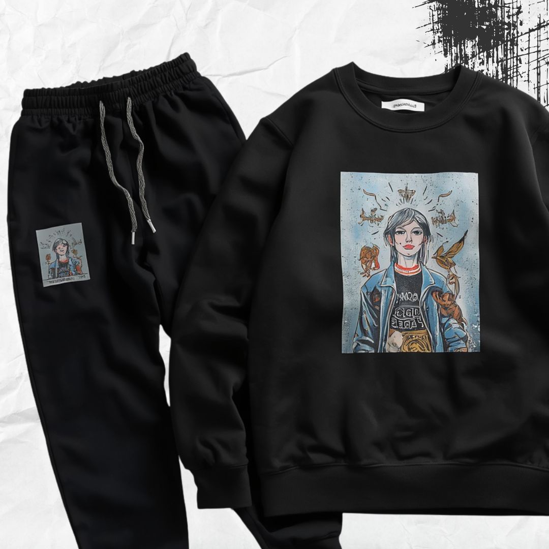 10 Custom Sweatshirts + 10 Matching Sweatpants